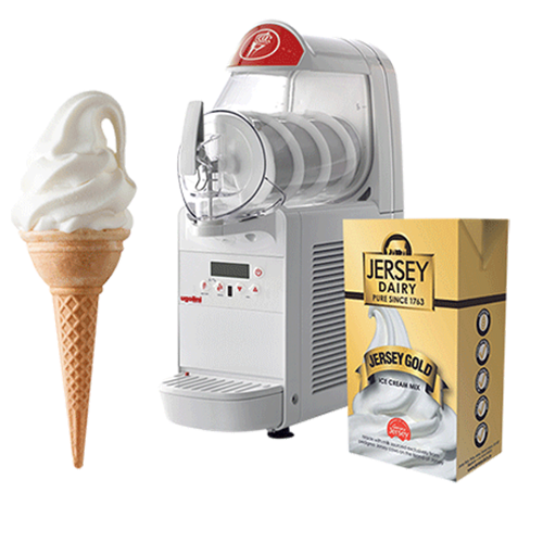 6L Commercial Gelato Ice Cream Maker Machine Dispenser 1 Bowl x 6 Liters Made in Italy UGOLINI MiniGEL Plus 